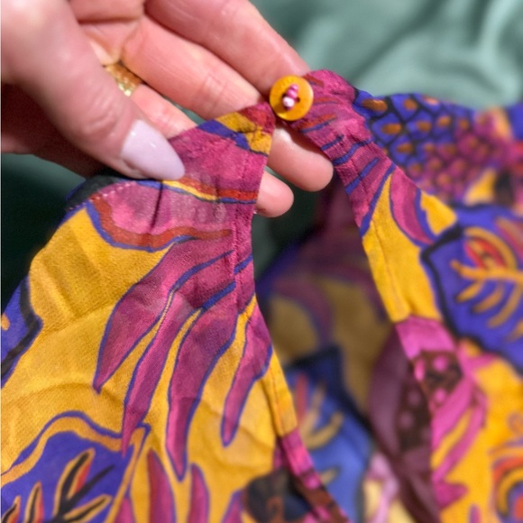 Farm Rio NWT Ruffled Corseted mini Dress 😍 - Picture 9 of 13